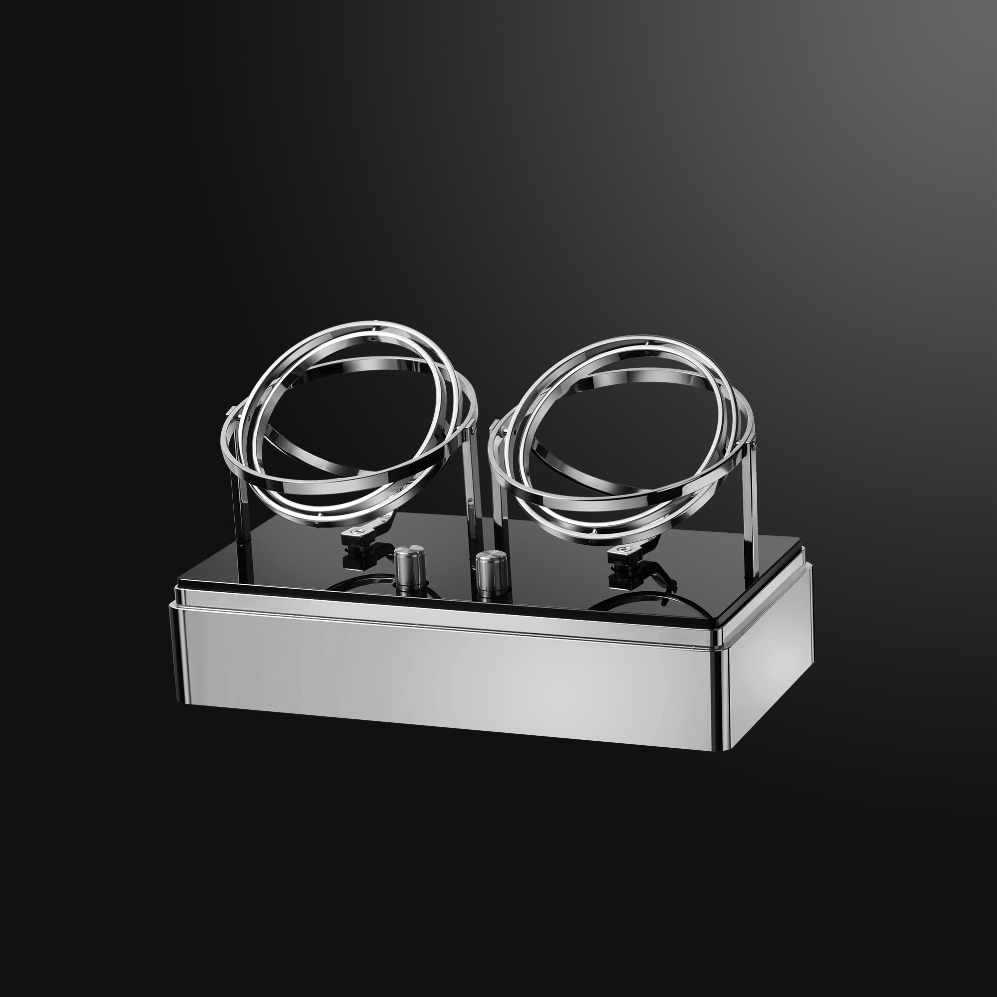 Watch Winder - Orbit Y2 Silver Edition - Gyro Automatic Watch Winder