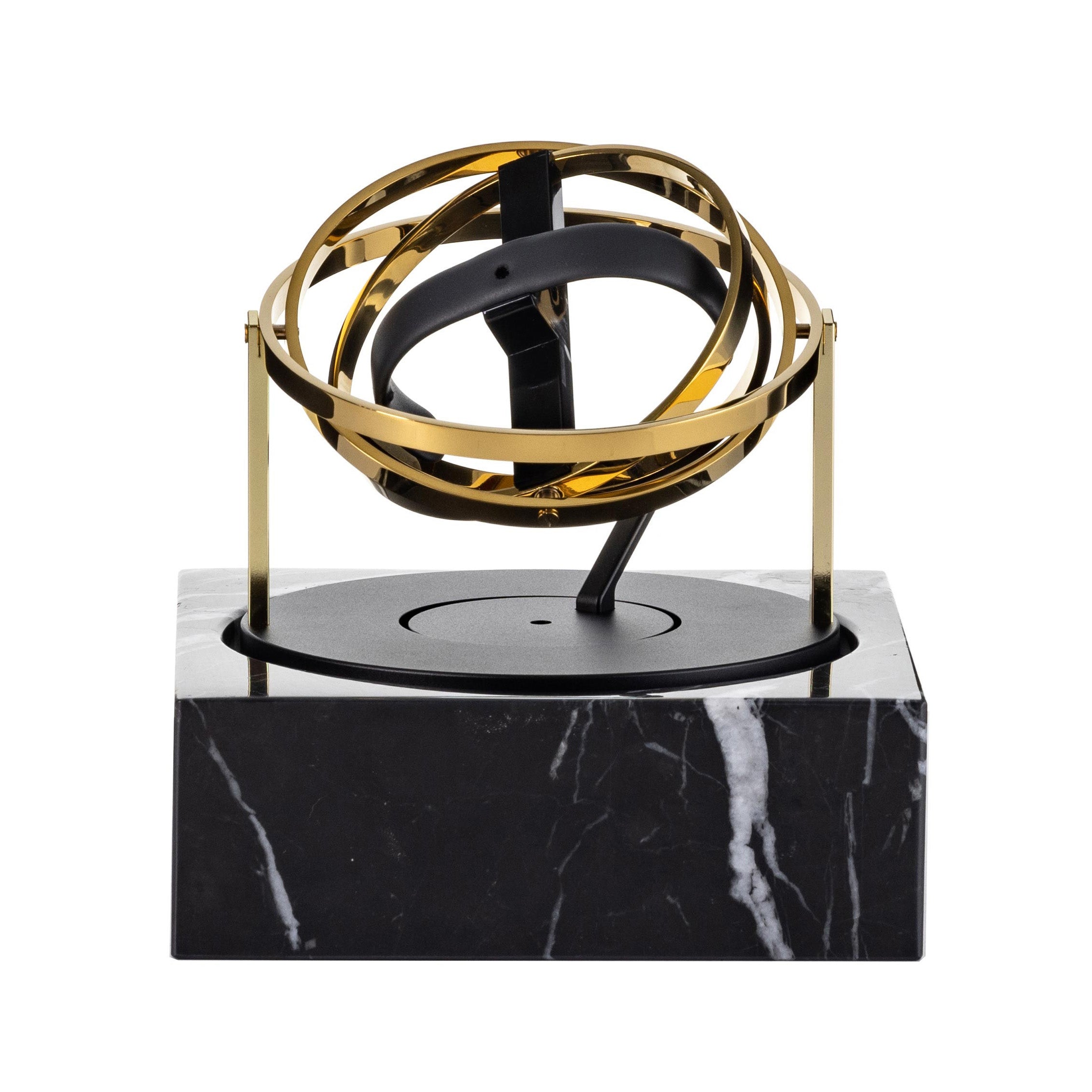Single Watch Winder - Astronomia X1 Gold - Black Marble Edition