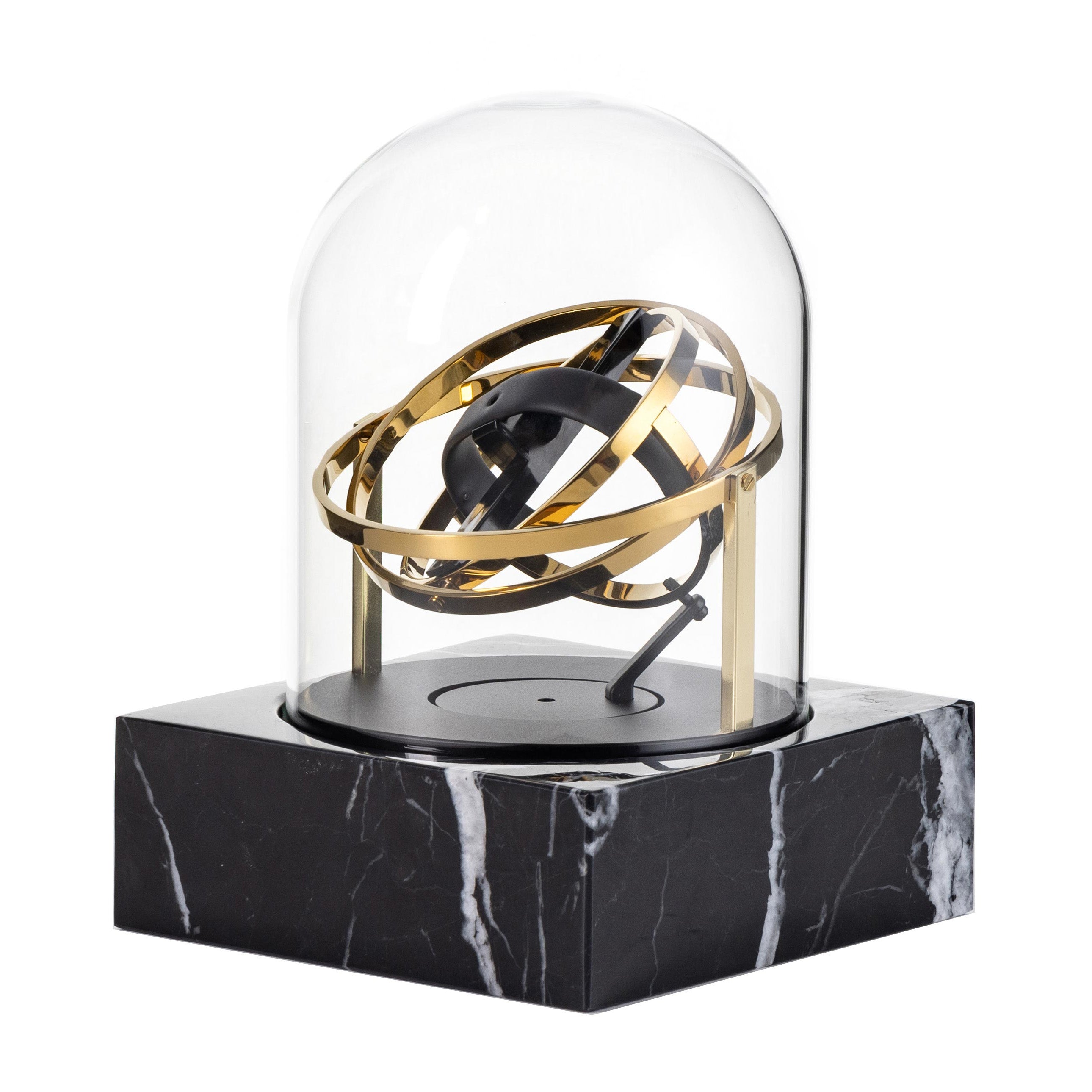 Single Watch Winder - Astronomia X1 Gold - Black Marble Edition