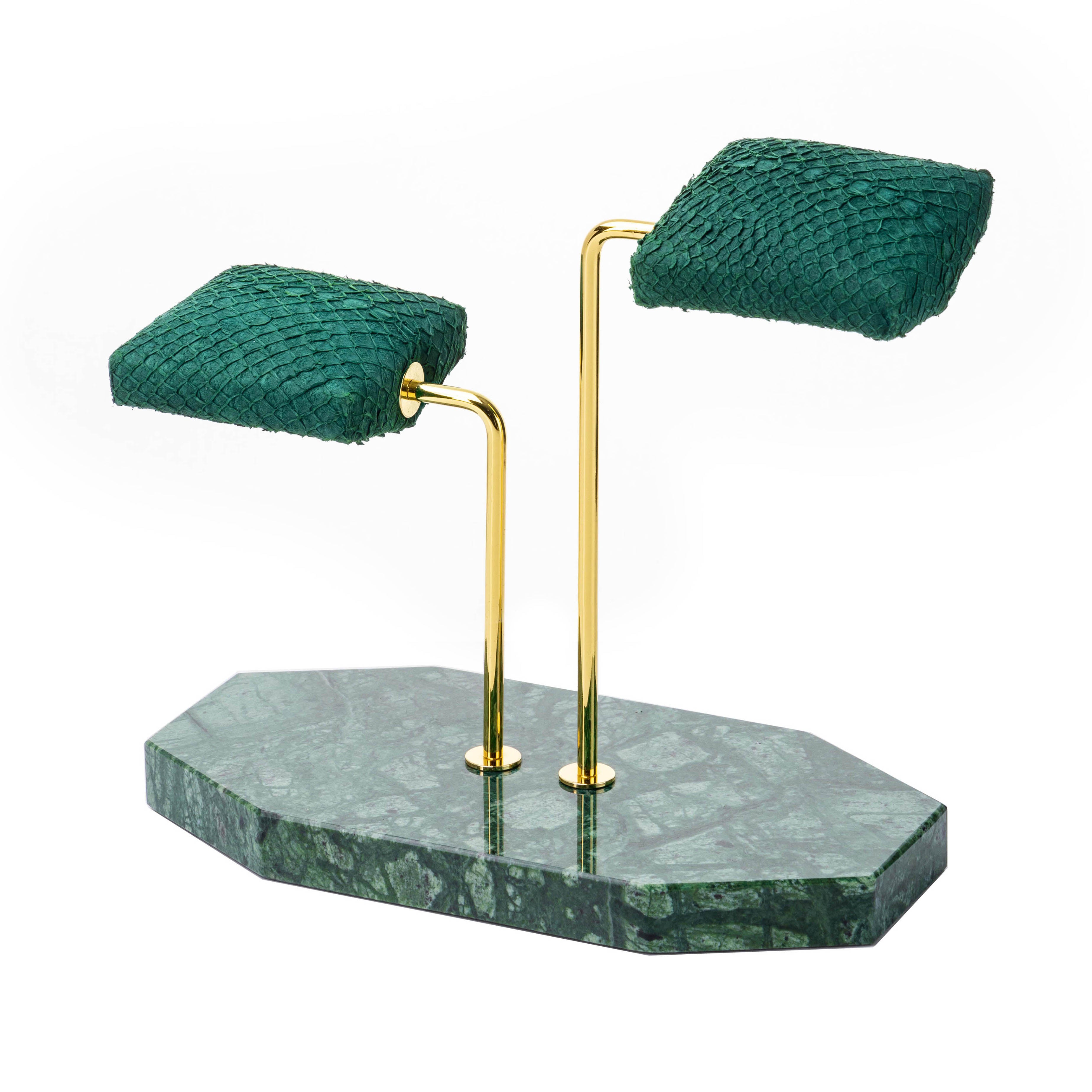 Dual Watch Stand - Green Salmon (Limited Edition)