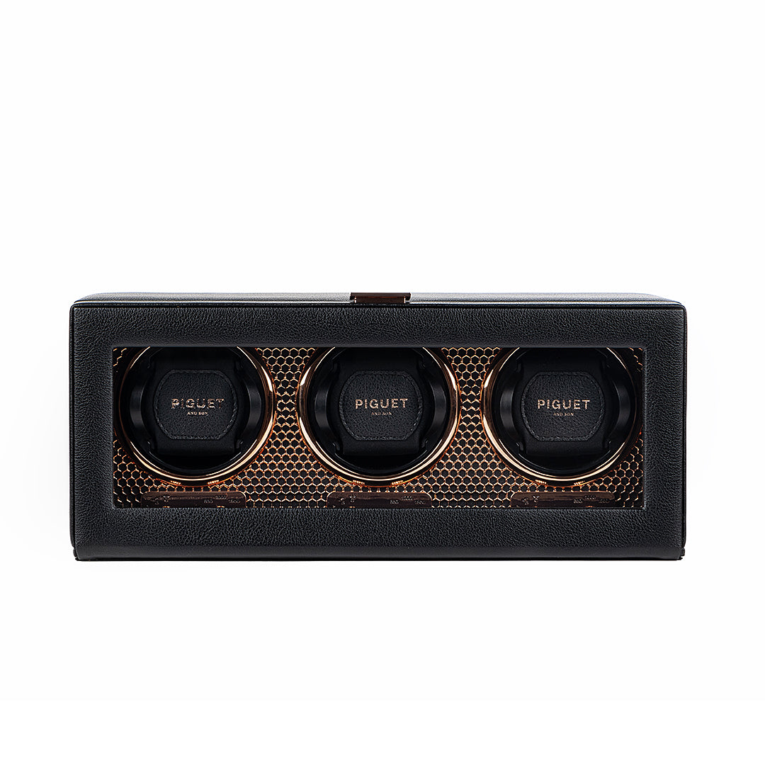 Triple Watch Winder - Racing Rose Gold Edition