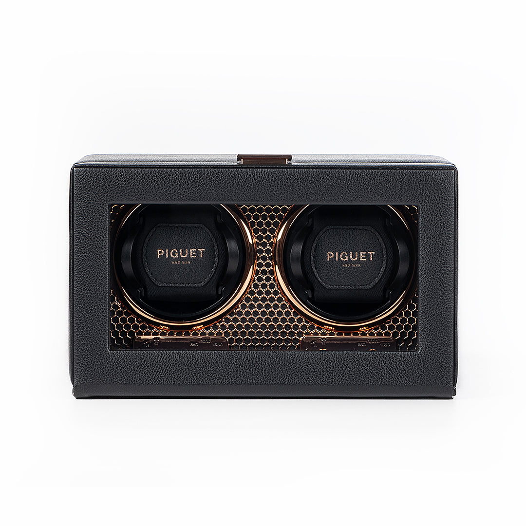 Double Watch Winder - Racing Rose Gold Edition