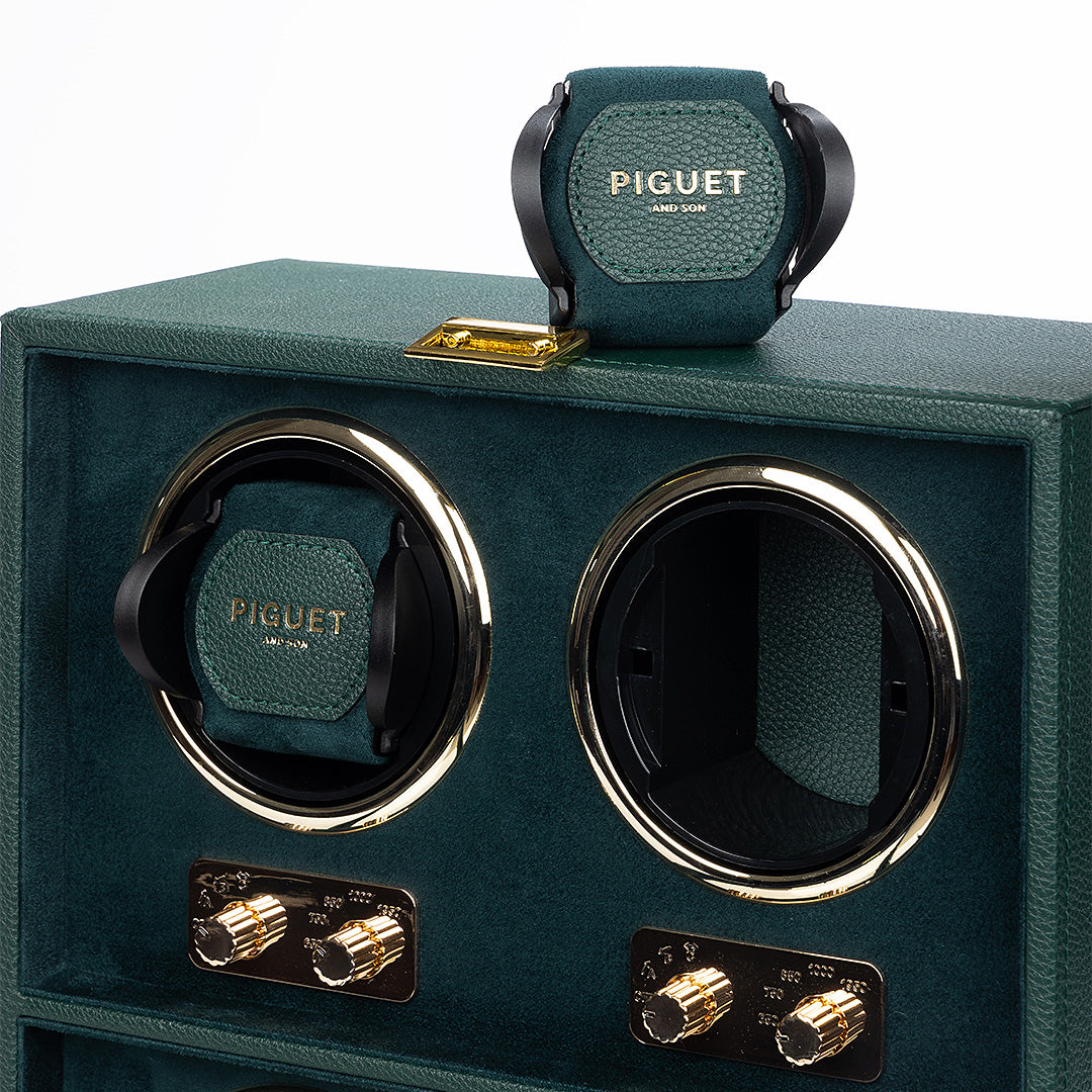 Quad Watch Winder - Racing Green Edition
