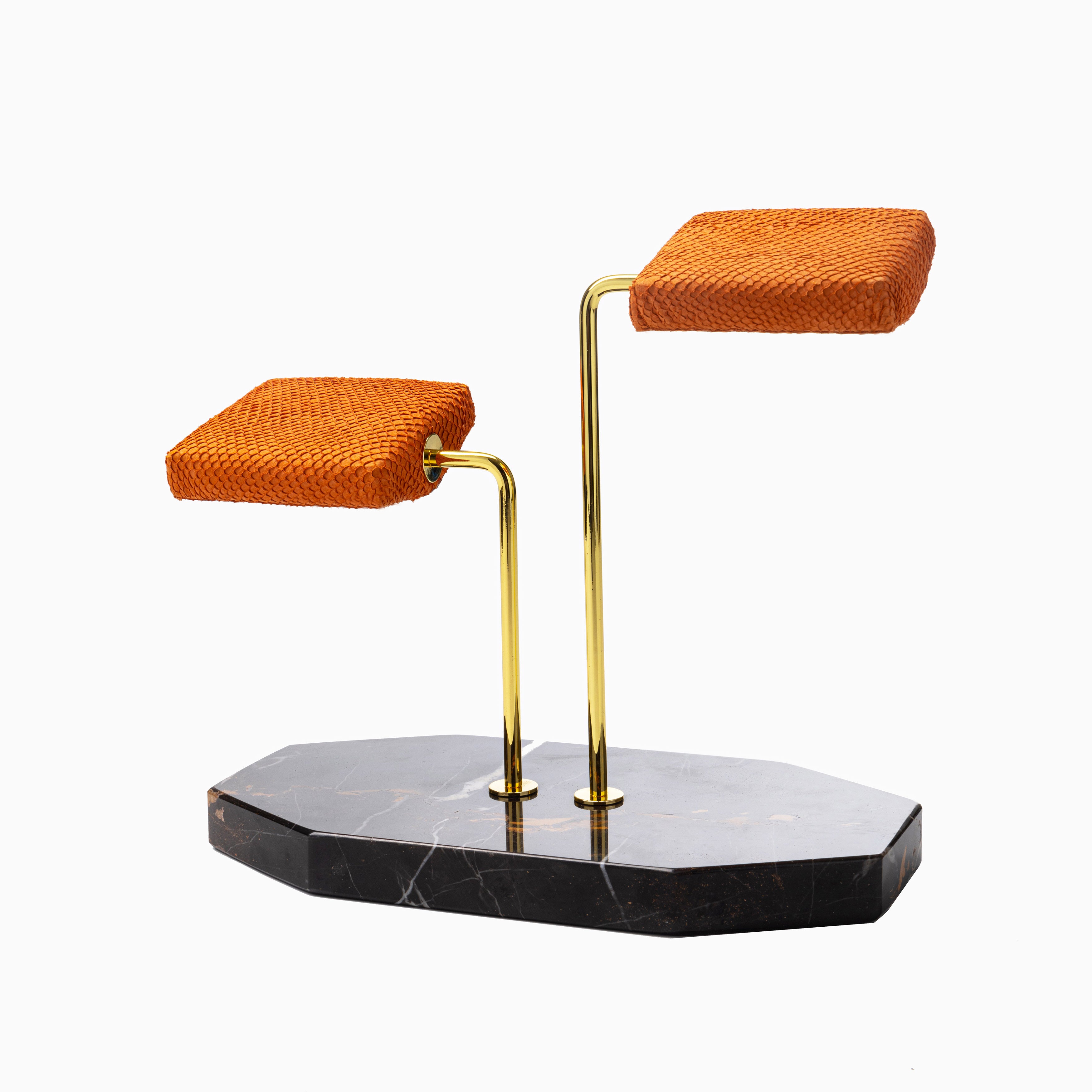 Dual Watch Stand - Orange Salmon (Limited Edition)