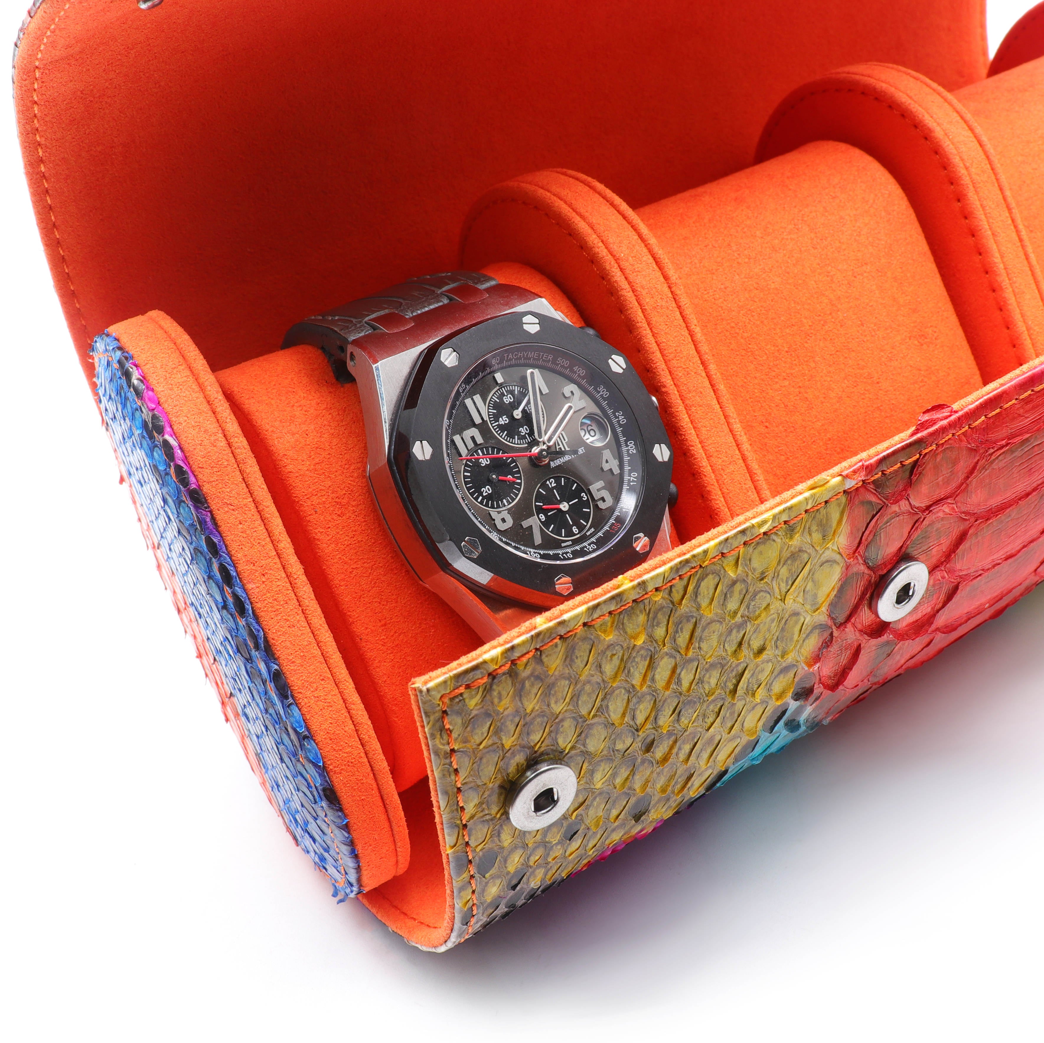 Watch Roll - Rainbow Python (Limited Edition)