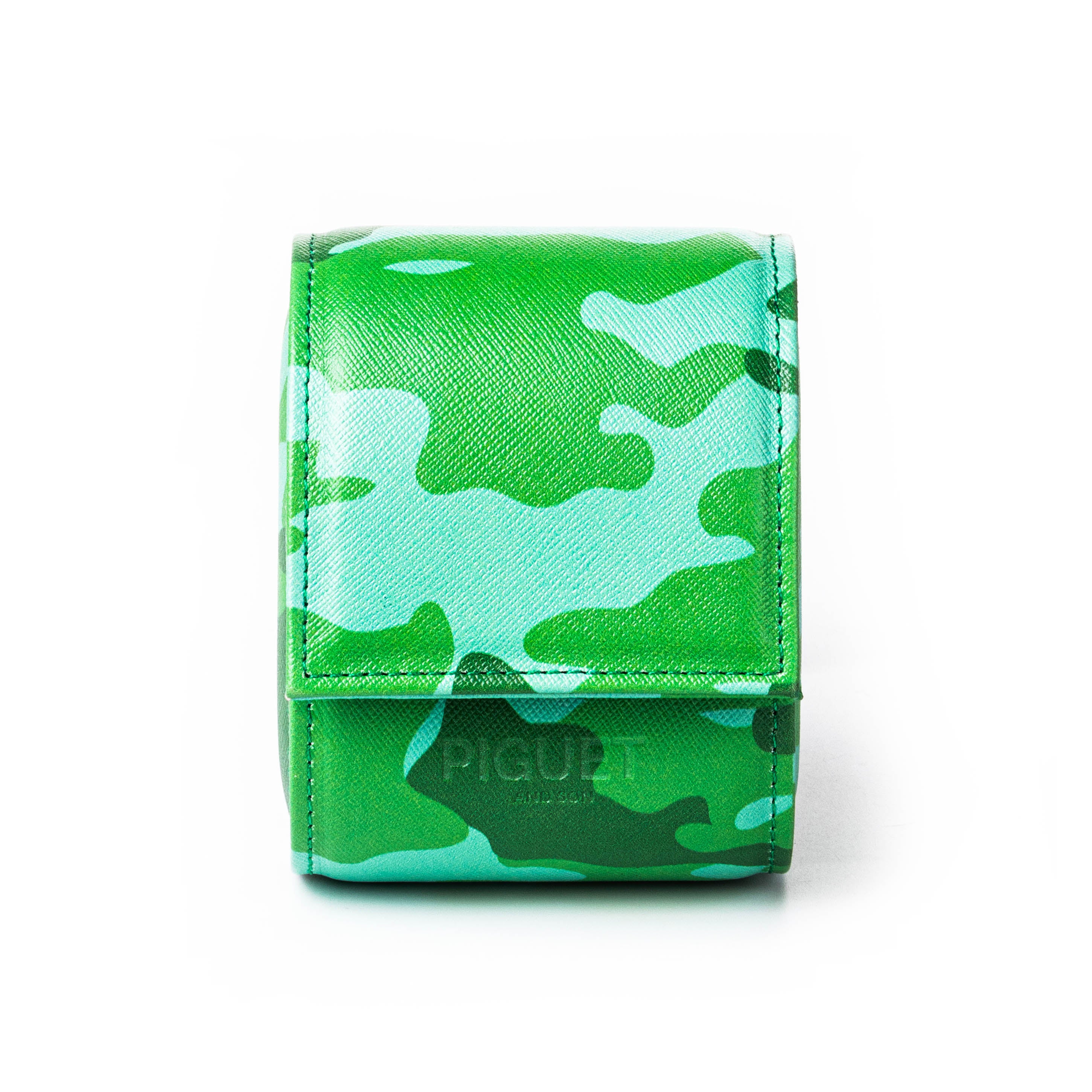 Green Camo Watch Roll - One Watch