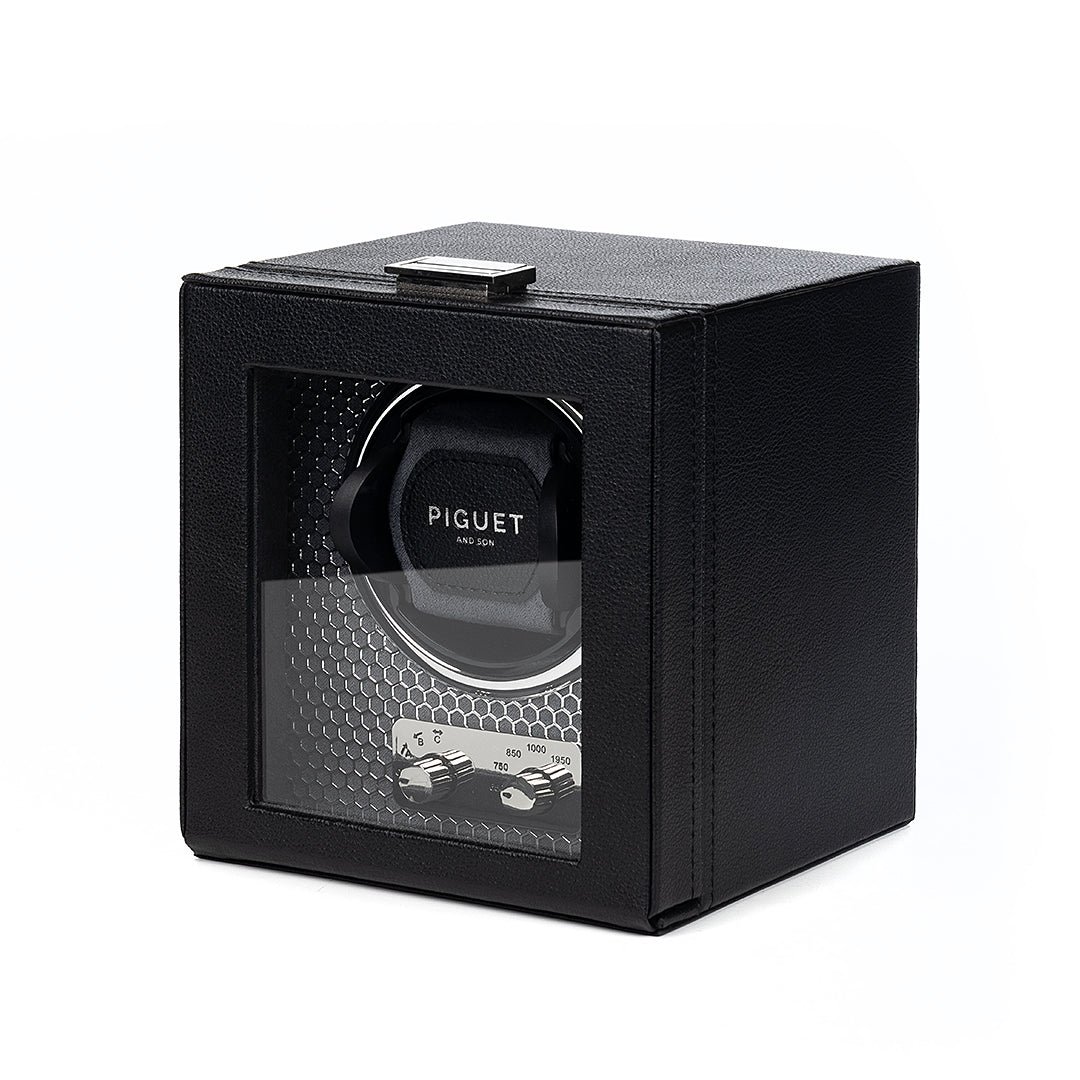 Single Watch Winder - Racing Silver Edition