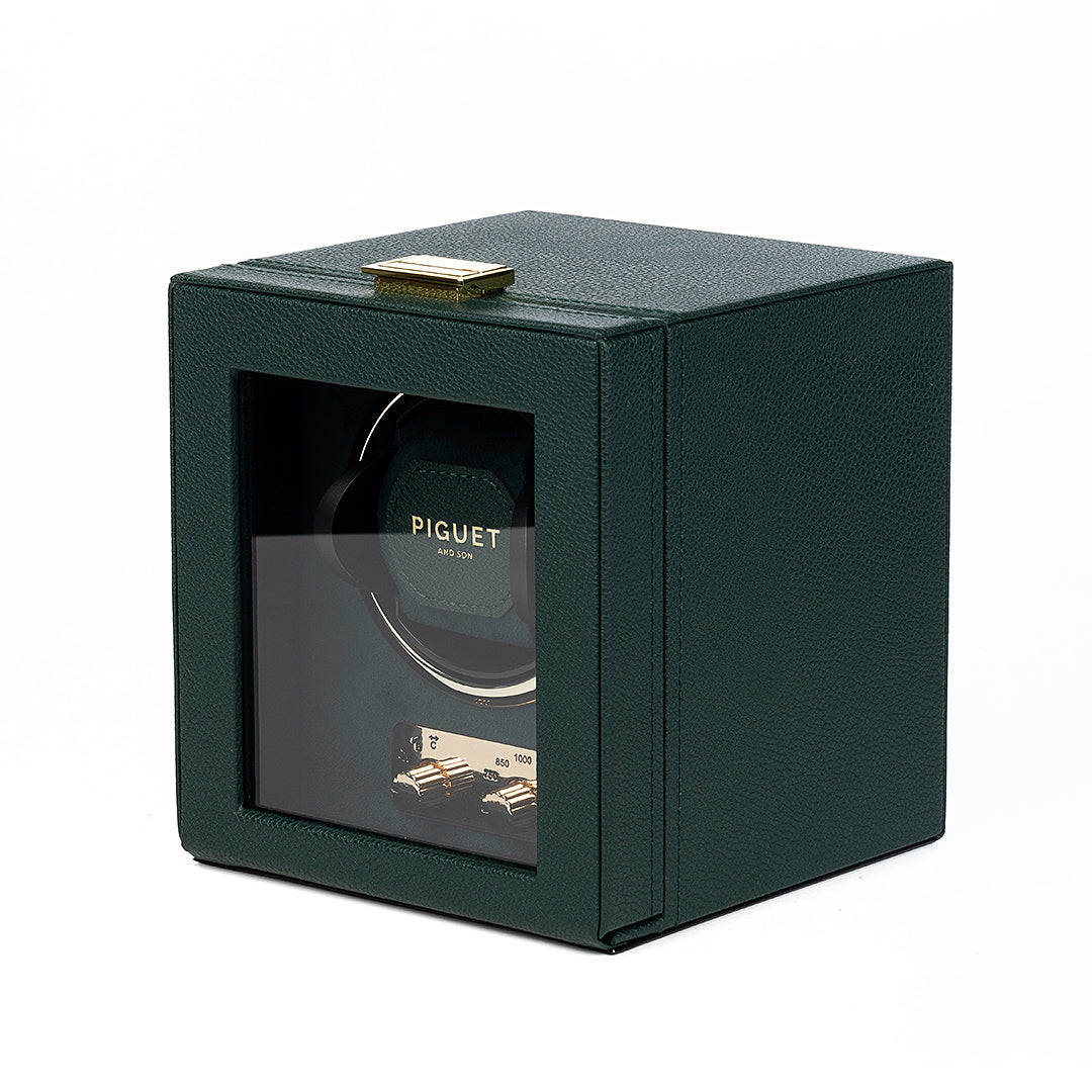 Single Watch Winder - Racing Green Edition