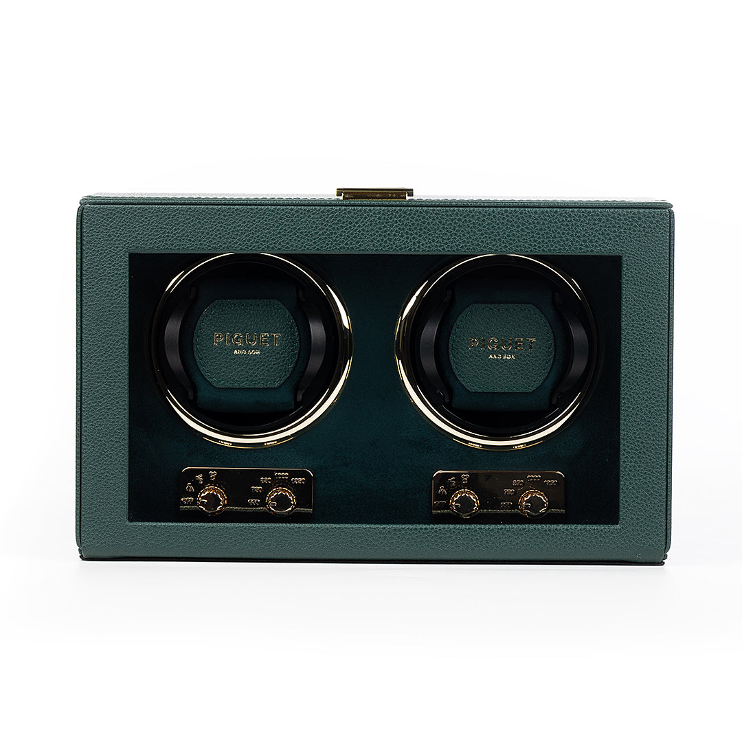 Double Watch Winder - Racing Green Edition