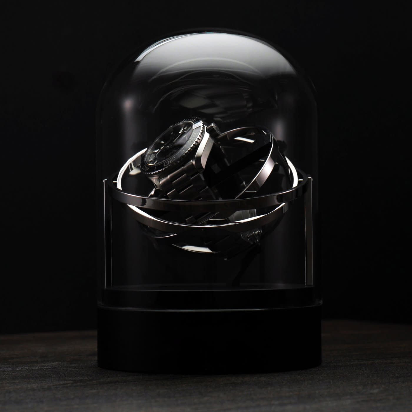 Watch Winder - Astronomia X1 Silver Edition - Gyro Automatic Watch Winder