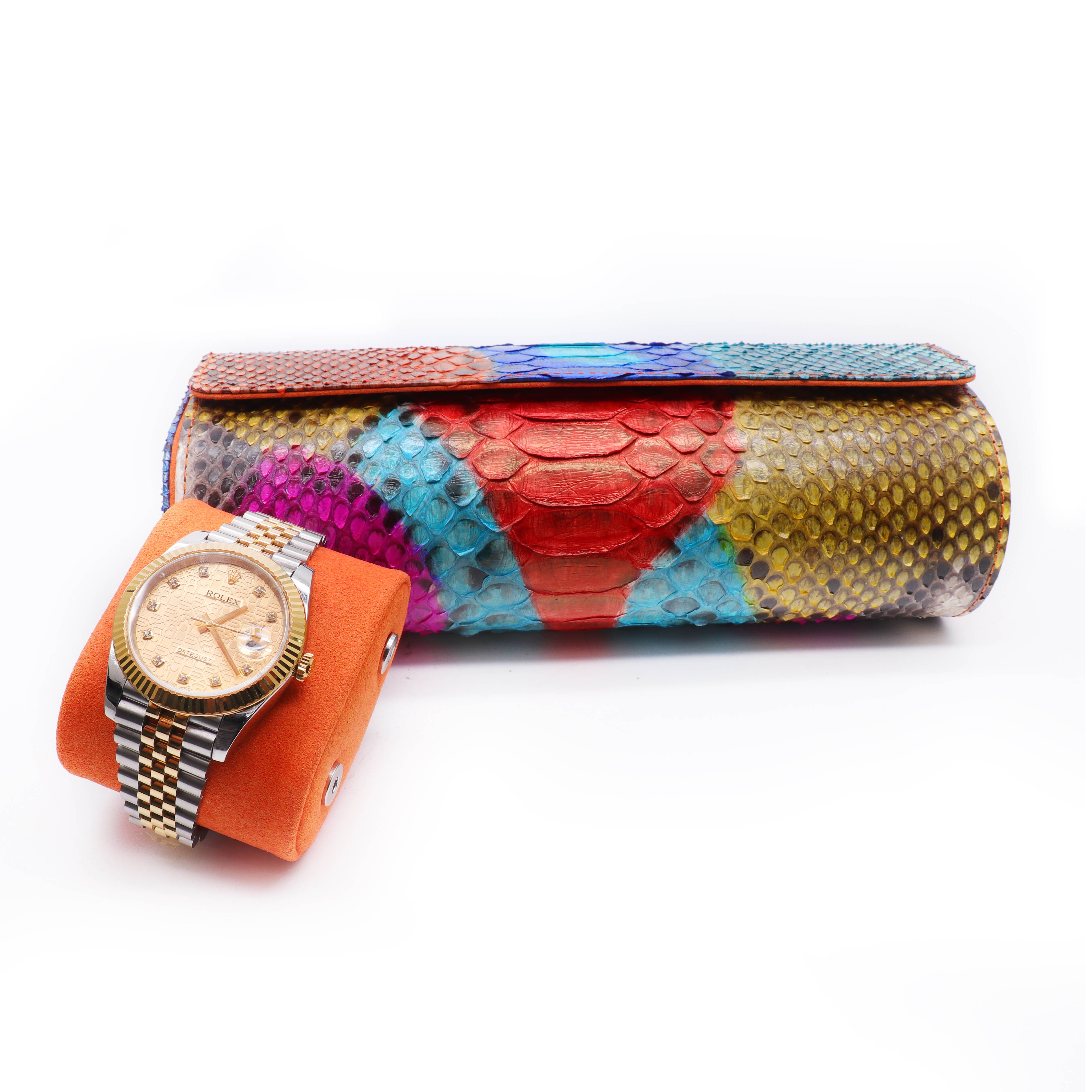 Watch Roll - Rainbow Python (Limited Edition)