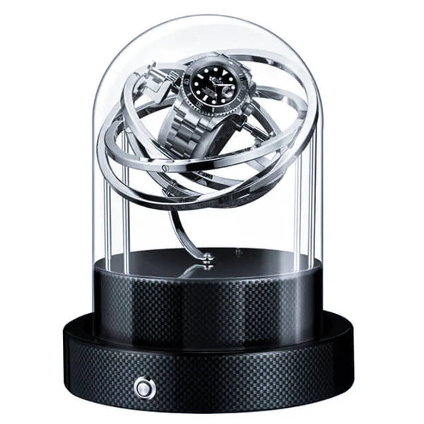 Watch Winder - Astronomia X2 Wood Edition - Gyro Automatic Watch Winder